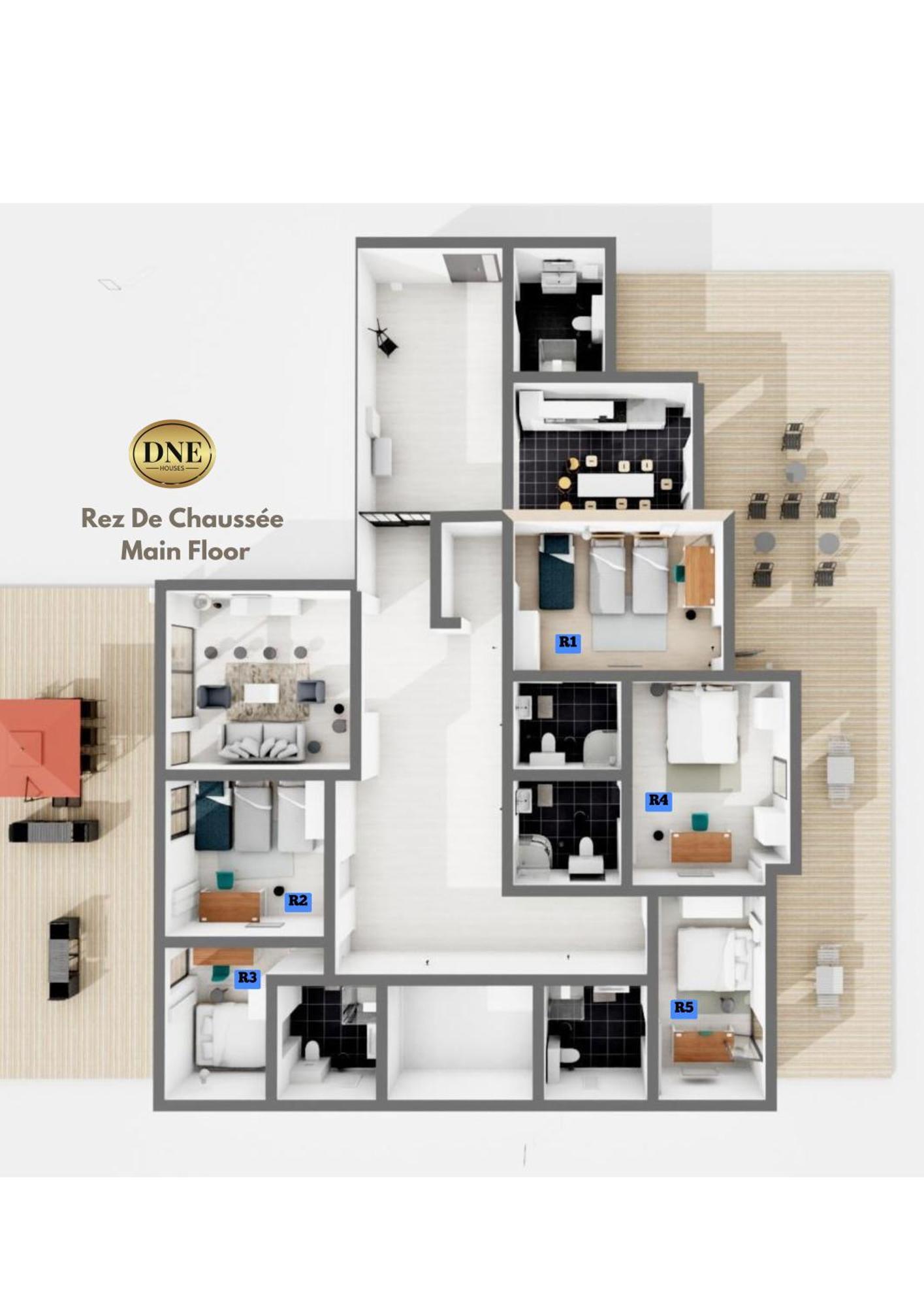 D&E - Paris-Disney - Holidays Apartment - Appartement De Vacances - 5 Chambres- 5 Sdb - 5 Bedrooms - 5 Bathrooms - Netflix Шамп-сюр-Марн Екстериор снимка